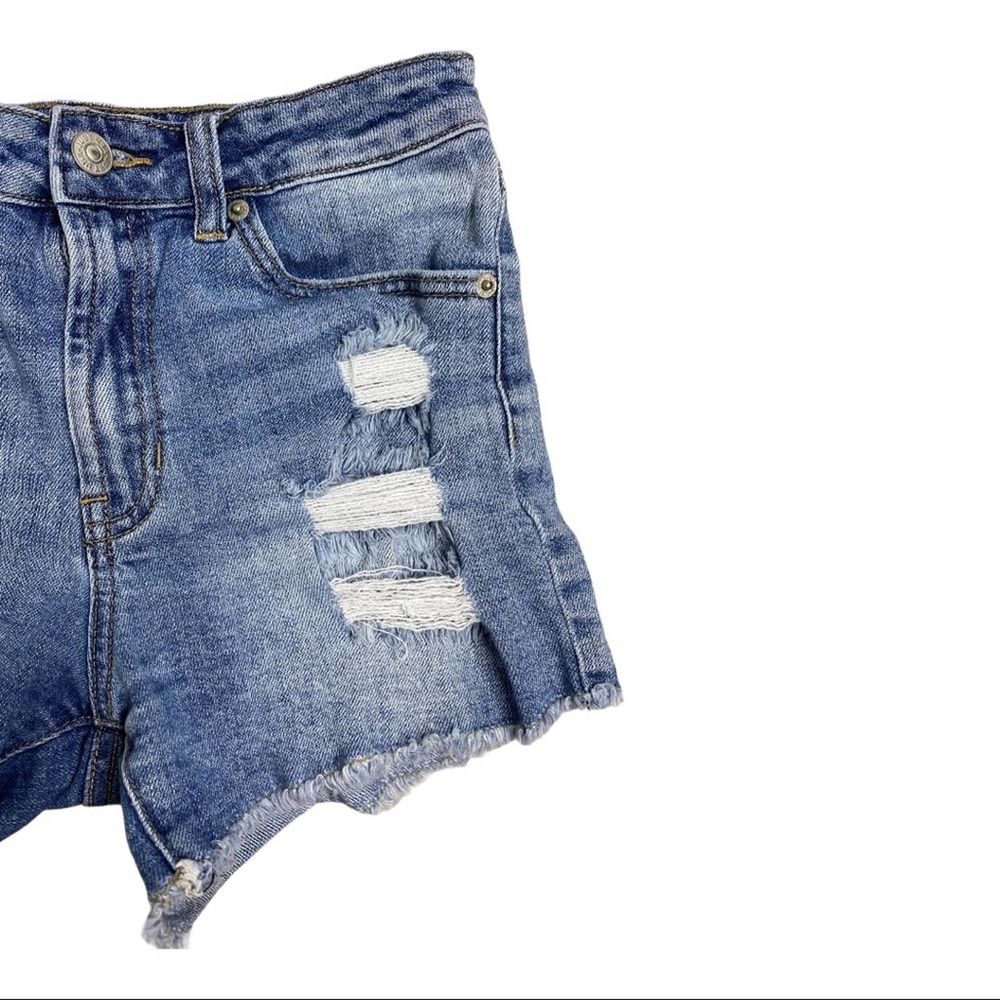 Just USA Authentic Jean Shorts Distressed Size XS - Picture 4 of 8